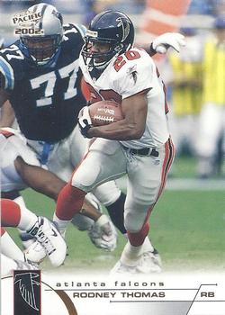 2002 Pacific #23 Rodney Thomas Front