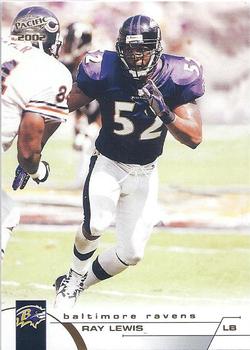 2002 Pacific #36 Ray Lewis Front