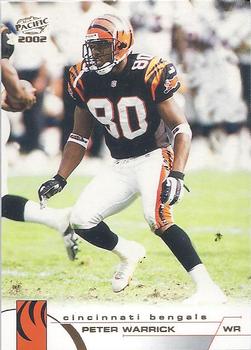 2002 Pacific #100 Peter Warrick Front
