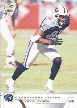 2002 Pacific #424 Kevin Dyson Front