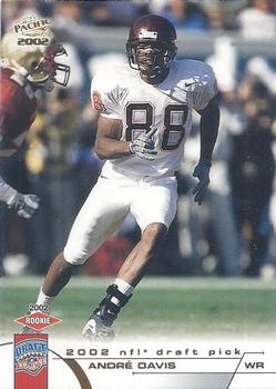 2002 Pacific #498 Andre Davis Front