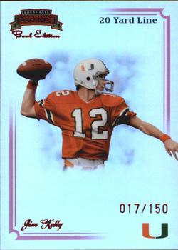 2008 Press Pass Legends Bowl Edition - 20 Yard Line Red #17 Jim Kelly Front