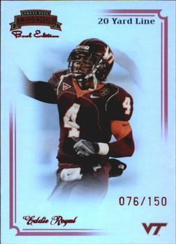2008 Press Pass Legends Bowl Edition - 20 Yard Line Red #25 Eddie Royal Front