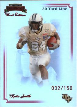 2008 Press Pass Legends Bowl Edition - 20 Yard Line Red #30 Kevin Smith Front