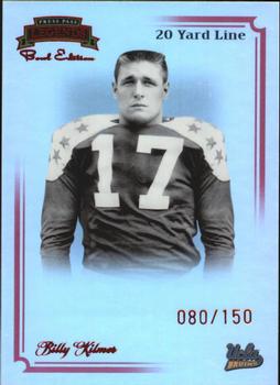 2008 Press Pass Legends Bowl Edition - 20 Yard Line Red #48 Billy Kilmer Front