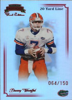 2008 Press Pass Legends Bowl Edition - 20 Yard Line Red #66 Danny Wuerffel Front