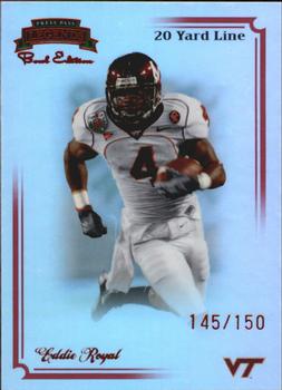2008 Press Pass Legends Bowl Edition - 20 Yard Line Red #96 Eddie Royal Front