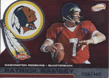 2002 Pacific Atomic #119 Patrick Ramsey Front
