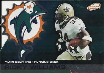 2002 Pacific Atomic #52 Ricky Williams Front
