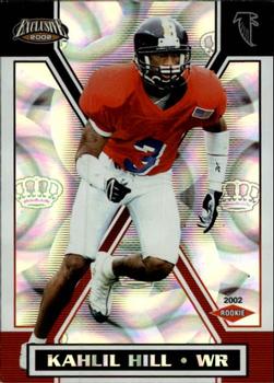 2002 Pacific Exclusive #8 Kahlil Hill Front