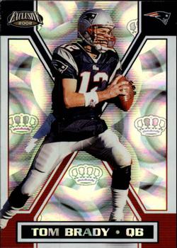 2002 Pacific Exclusive #97 Tom Brady Front