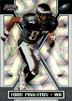 2002 Pacific Exclusive #130 Todd Pinkston Front