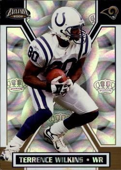 2002 Pacific Exclusive #145 Terrence Wilkins Front
