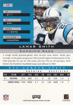 2002 Playoff Honors #11 Lamar Smith Back