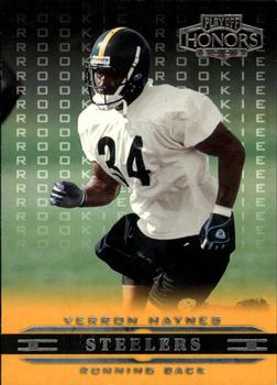 2002 Playoff Honors #118 Verron Haynes Front