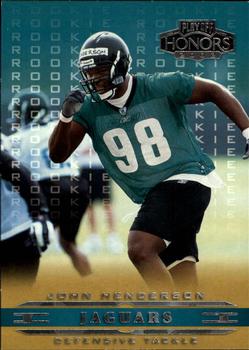 2002 Playoff Honors #168 John Henderson Front