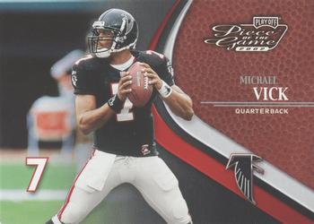 2002 Playoff Piece of the Game #3 Michael Vick Front