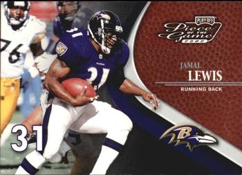 2002 Playoff Piece of the Game #28 Jamal Lewis Front