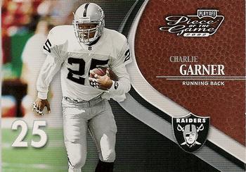 2002 Playoff Piece of the Game #40 Charlie Garner Front