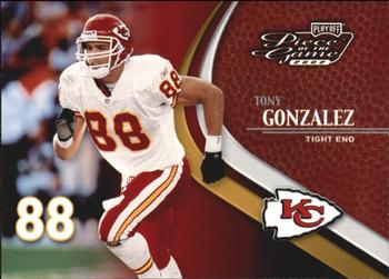 2002 Playoff Piece of the Game #68 Tony Gonzalez Front