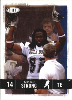 2008 SAGE HIT - Glossy #74 Darrell Strong Front
