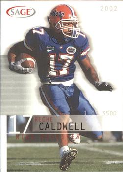 2002 SAGE #3 Reche Caldwell Front