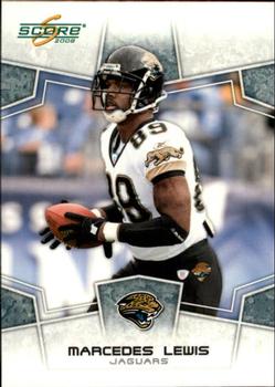 2008 Score - Glossy #144 Marcedes Lewis Front