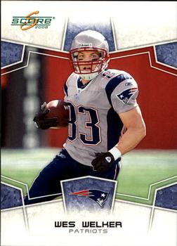 2008 Score - Glossy #185 Wes Welker Front