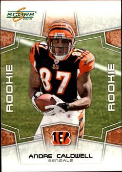 2008 Score - Glossy #396 Andre Caldwell Front