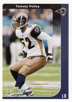 2002 Score #222 Tommy Polley Front