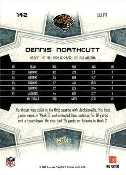 2008 Score - Super Bowl XLIII Blue #142 Dennis Northcutt Back