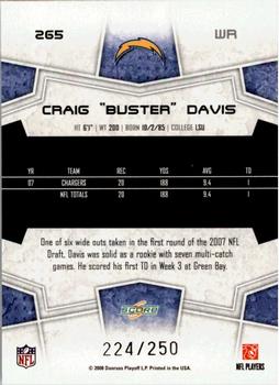 2008 Score - Super Bowl XLIII Light Blue Glossy #265 Craig 