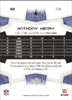 2008 Score - Super Bowl XLIII Green #82 Anthony Henry Back