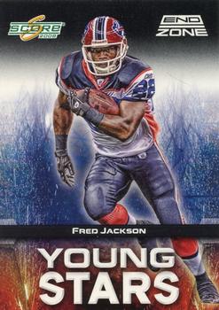 2008 Score - Young Stars End Zone #YS-19 Fred Jackson Front