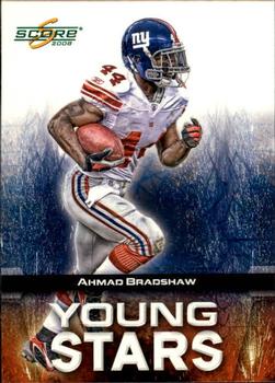 2008 Score - Young Stars Glossy #YS-15 Ahmad Bradshaw Front