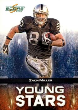 2008 Score - Young Stars Glossy #YS-25 Zach Miller Front