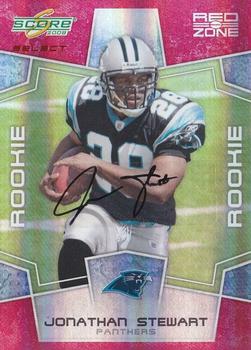 2008 Score Select - Autographs Red Zone #342 Jonathan Stewart Front