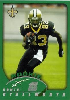 2002 Topps #382 Donte Stallworth Front