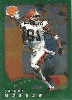 2002 Topps Chrome #9 Quincy Morgan Front