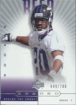 2002 UD Graded #143 Ed Reed Front