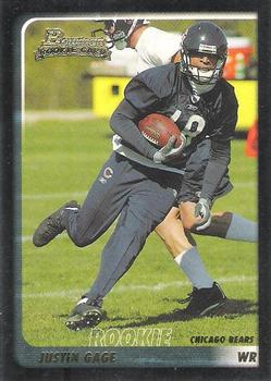 2003 Bowman #163 Justin Gage Front