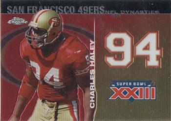 2008 Topps Chrome - Dynasties #DYNC-CH Charles Haley Front