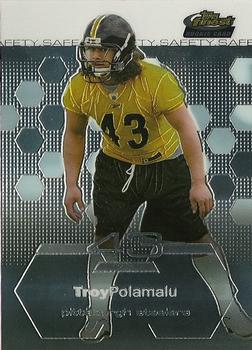 2003 Finest #61 Troy Polamalu Front