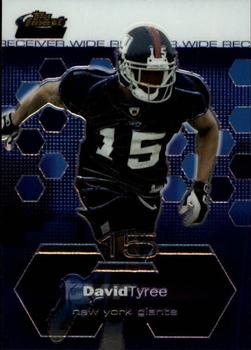 2003 Finest #95 David Tyree Front