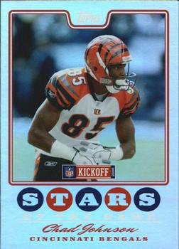 2008 Topps Kickoff - Stars of the Game #SG-CJ Chad Johnson Front