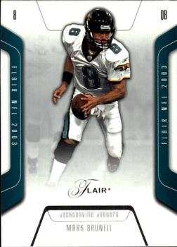 2003 Flair #71 Mark Brunell Front