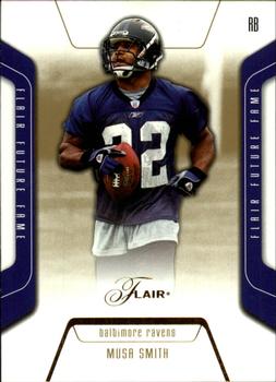 2003 Flair #99 Musa Smith Front