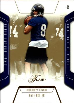 2003 Flair #123 Kyle Boller Front