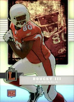 2008 Topps Letterman - Refractors #79 Early Doucet Front