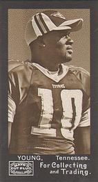 2008 Topps Mayo - Mini Black Backs #97 Vince Young Front